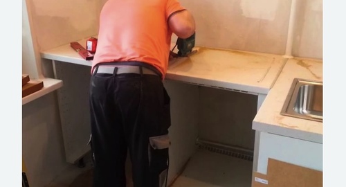 Сборка кухонного гарнитура. Донской